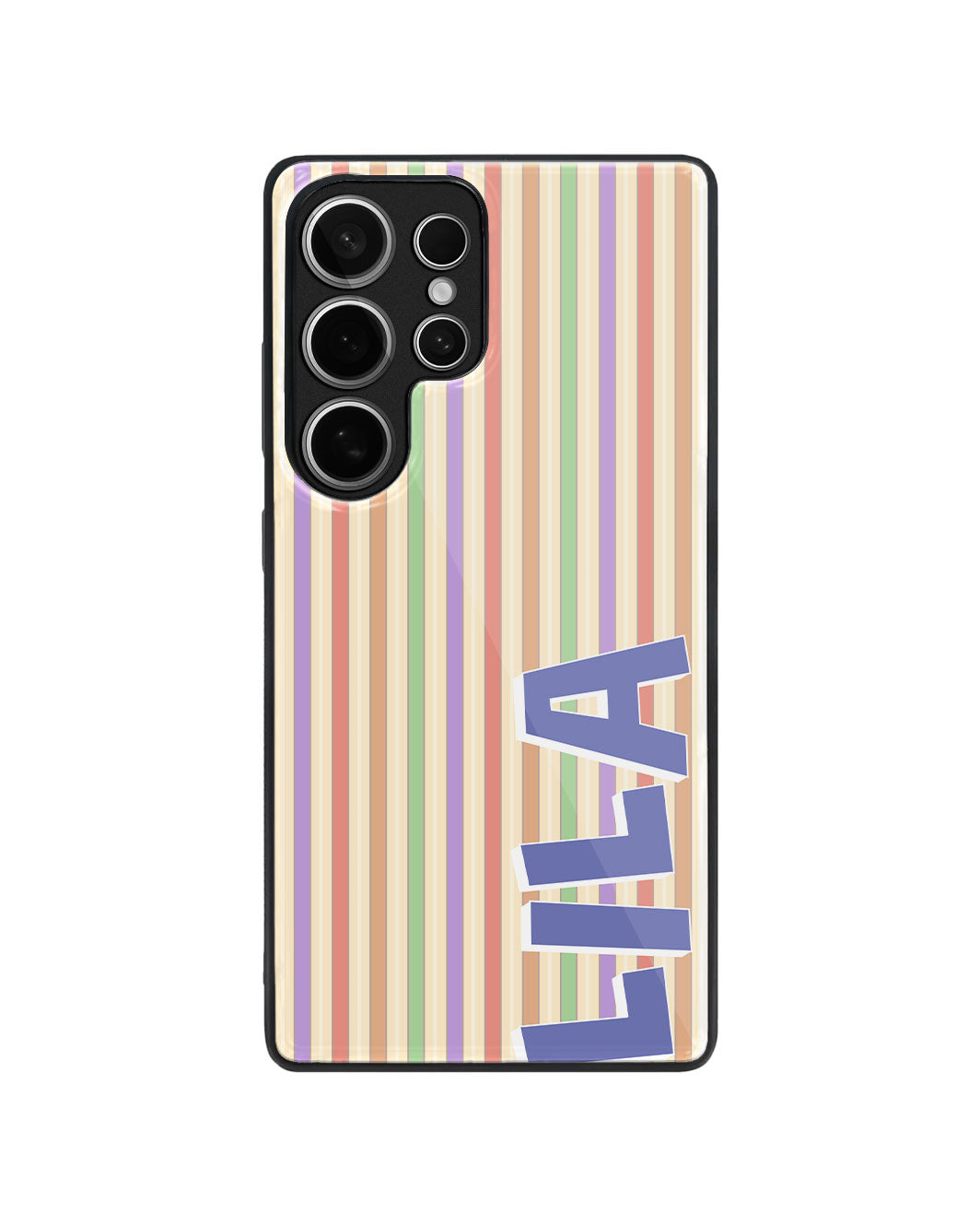 Android Premium Glaze Case - Rainbow Linen