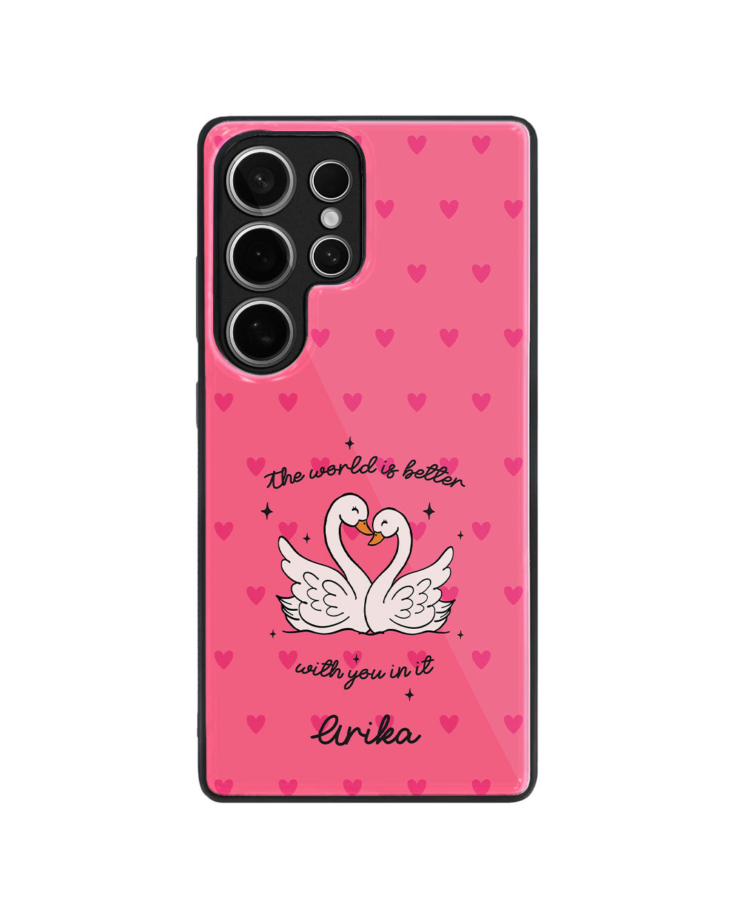 Android Premium Glaze Case - Swan Soulmate