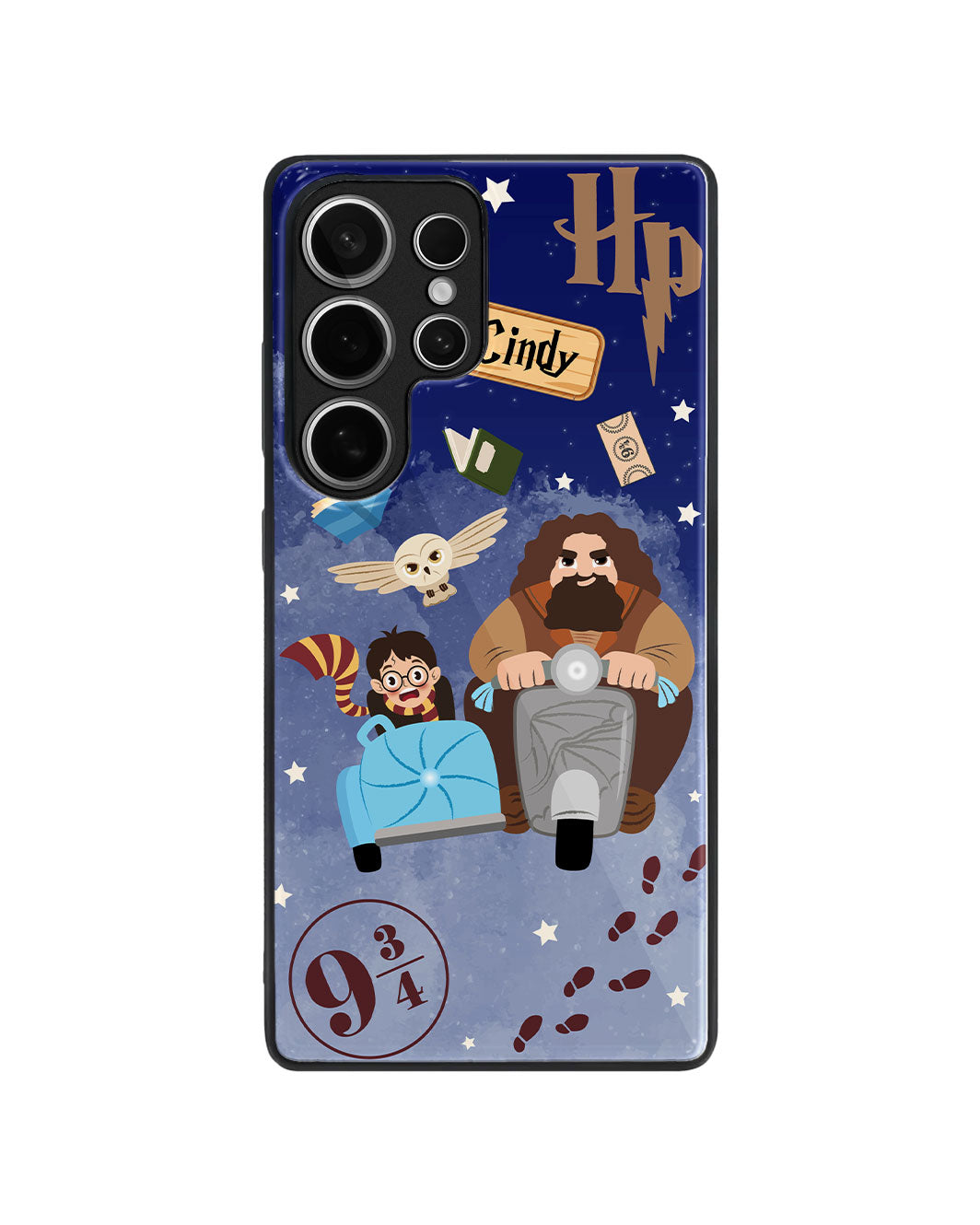 Android Premium Glaze Case - Harry & Hagrid