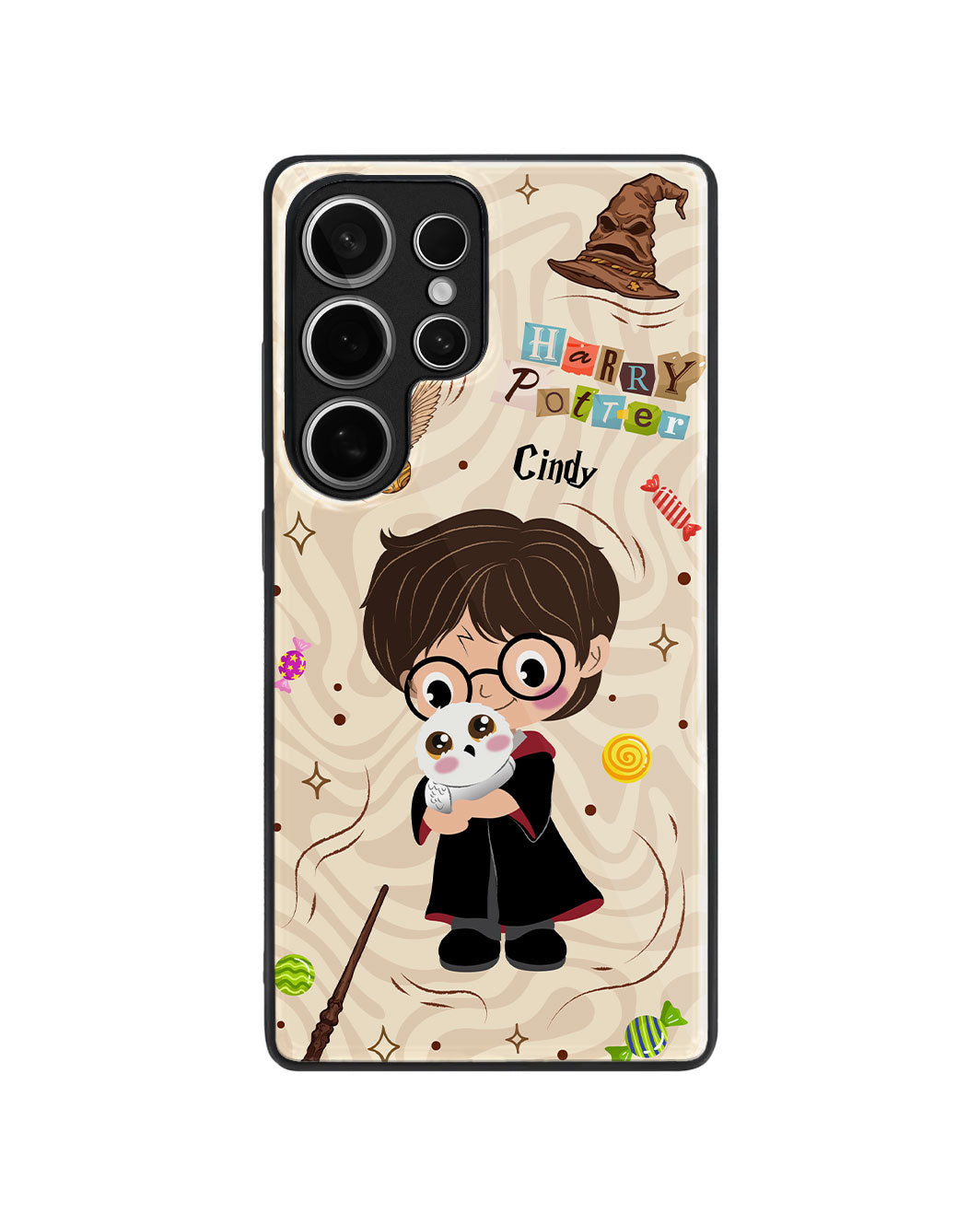 Android Premium Glaze Case - Harry & Hedwig