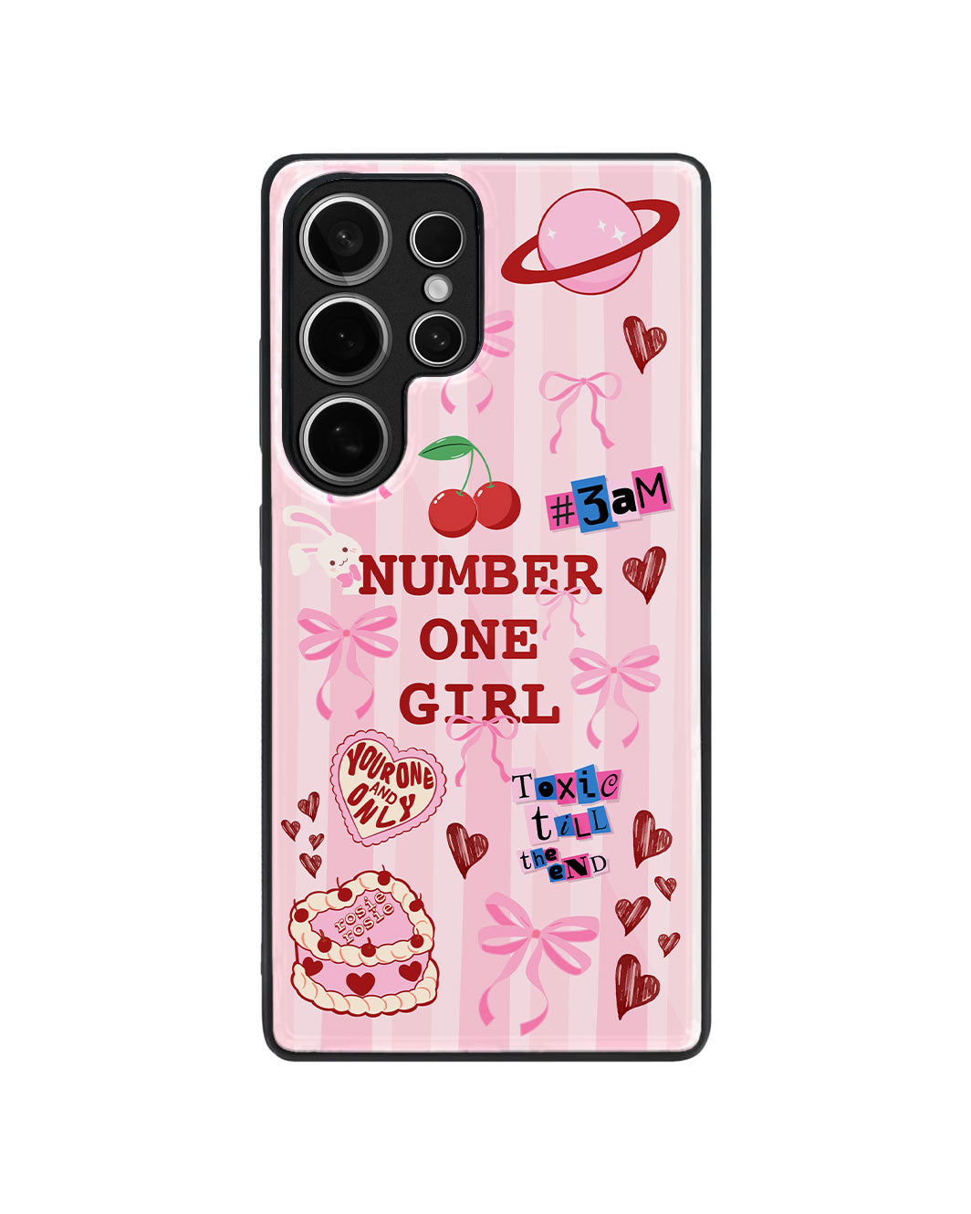 Android Premium Glaze Case - Rose Number One Girl
