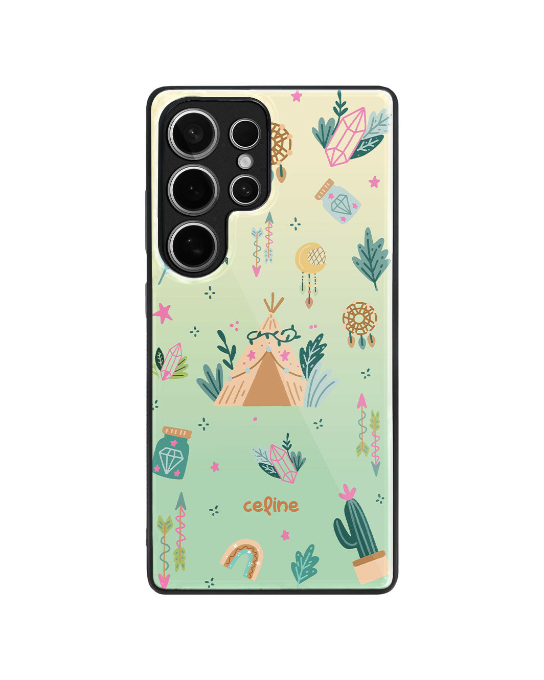Android Premium Glaze Case - Bohemian Greenland