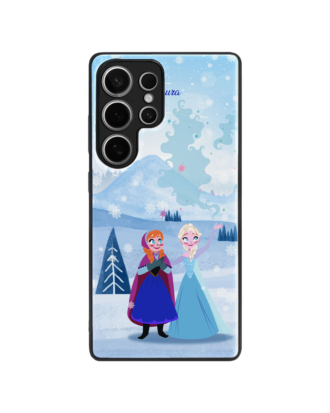 Android Premium Glaze Case - Elsa And Anna