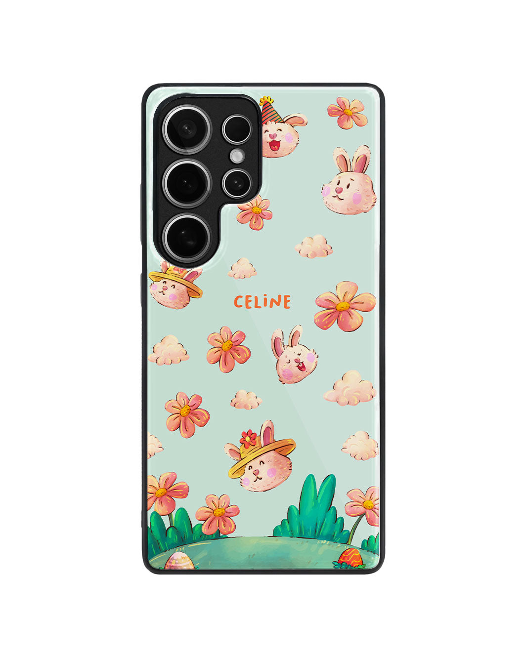 Android Premium Glaze Case - Gardening Bunny
