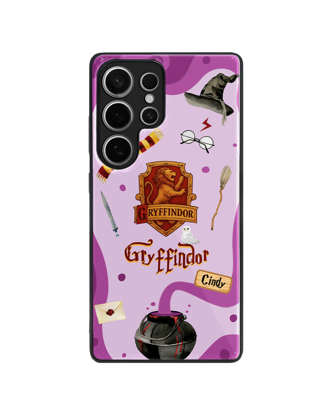 Android Premium Glaze Case - Gryffindor