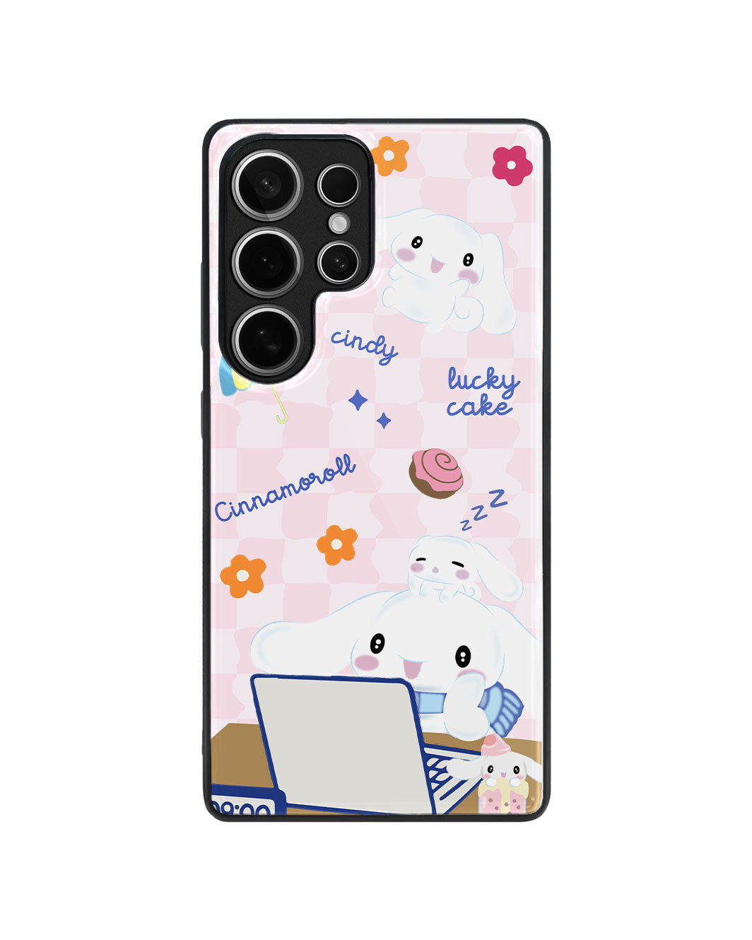 Android Premium Glaze Case - Hard Work Cinnamoroll