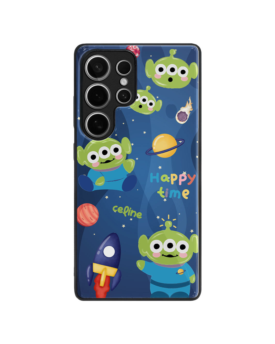 Android Premium Glaze Case - Little Green Man