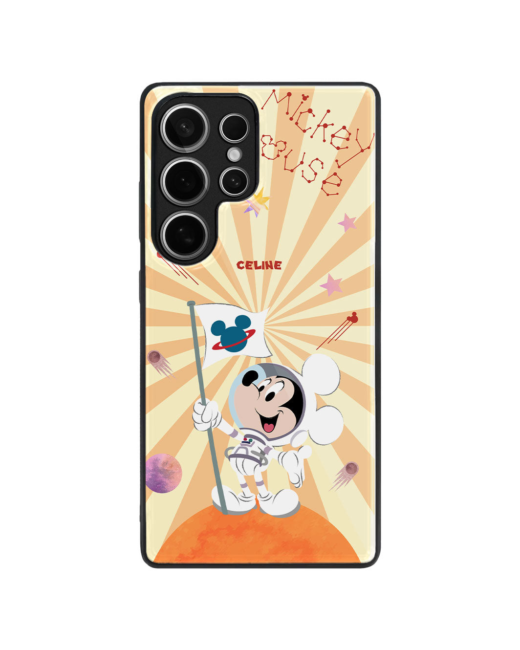 Android Premium Glaze Case - Mickey Space