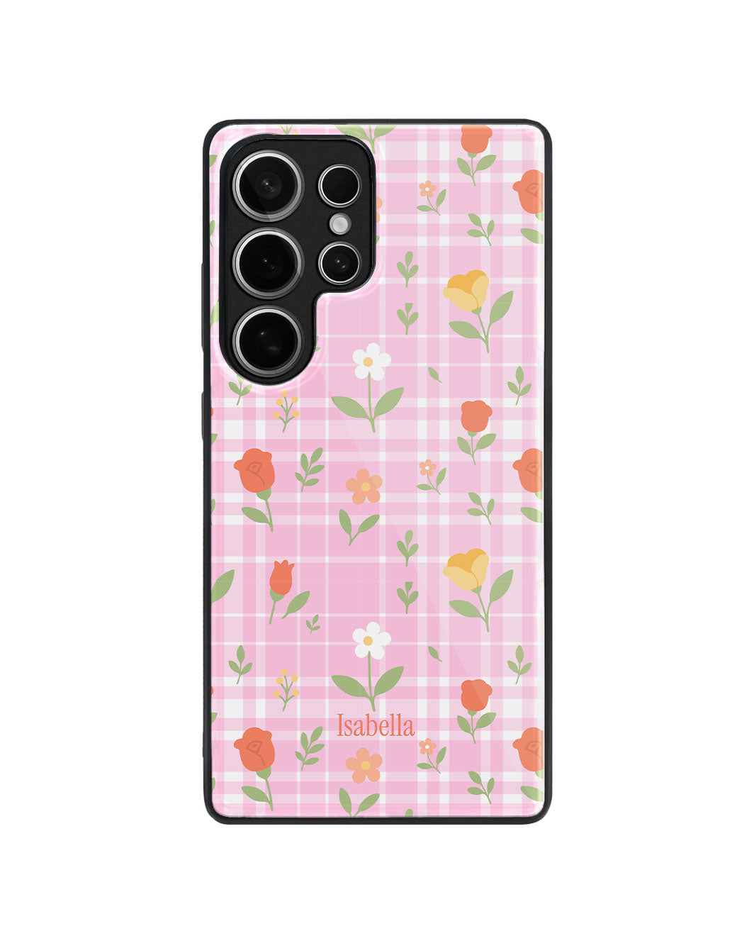 Android Premium Glaze Case - Rosy Garden