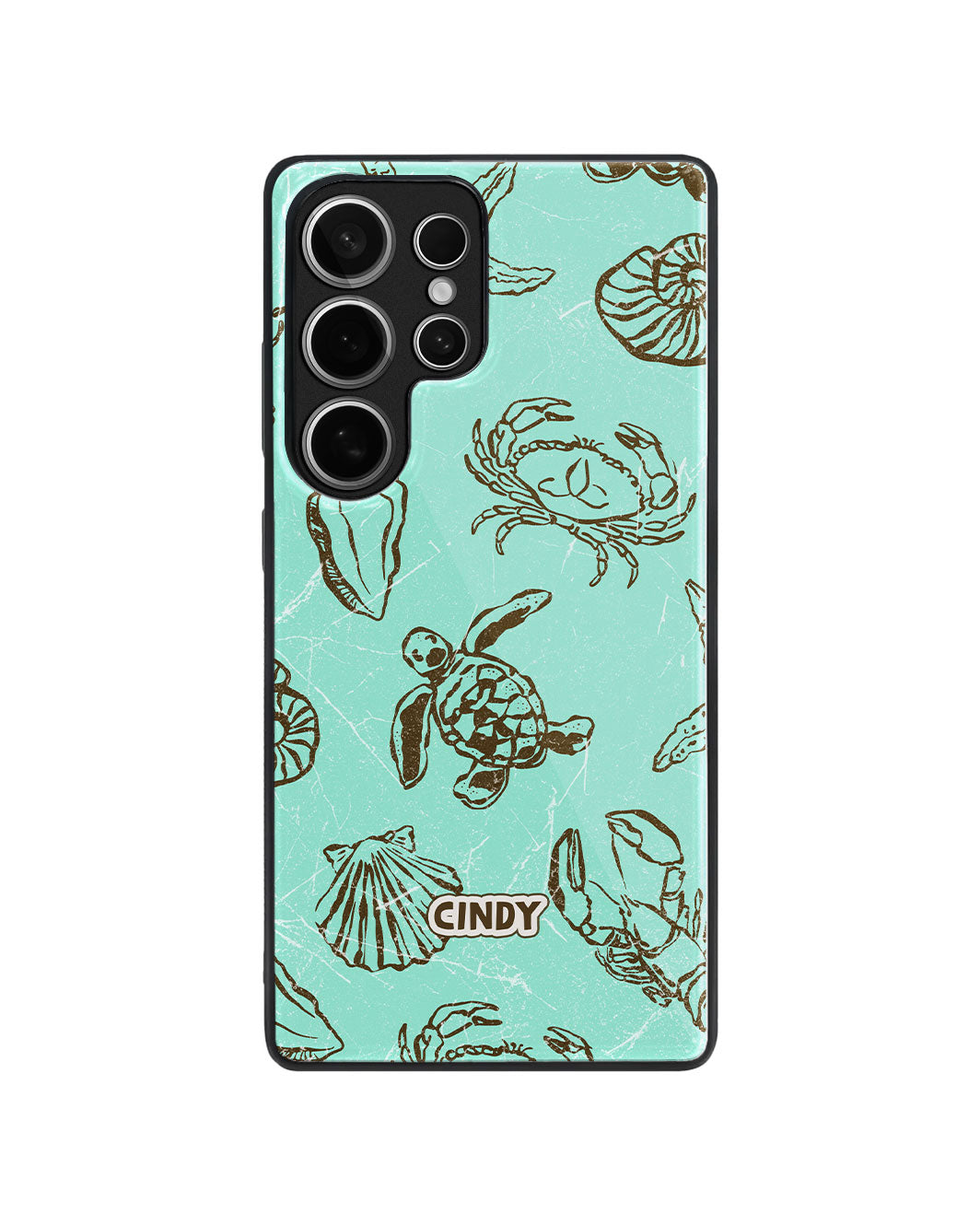 Android Premium Glaze Case - Sea Creatures