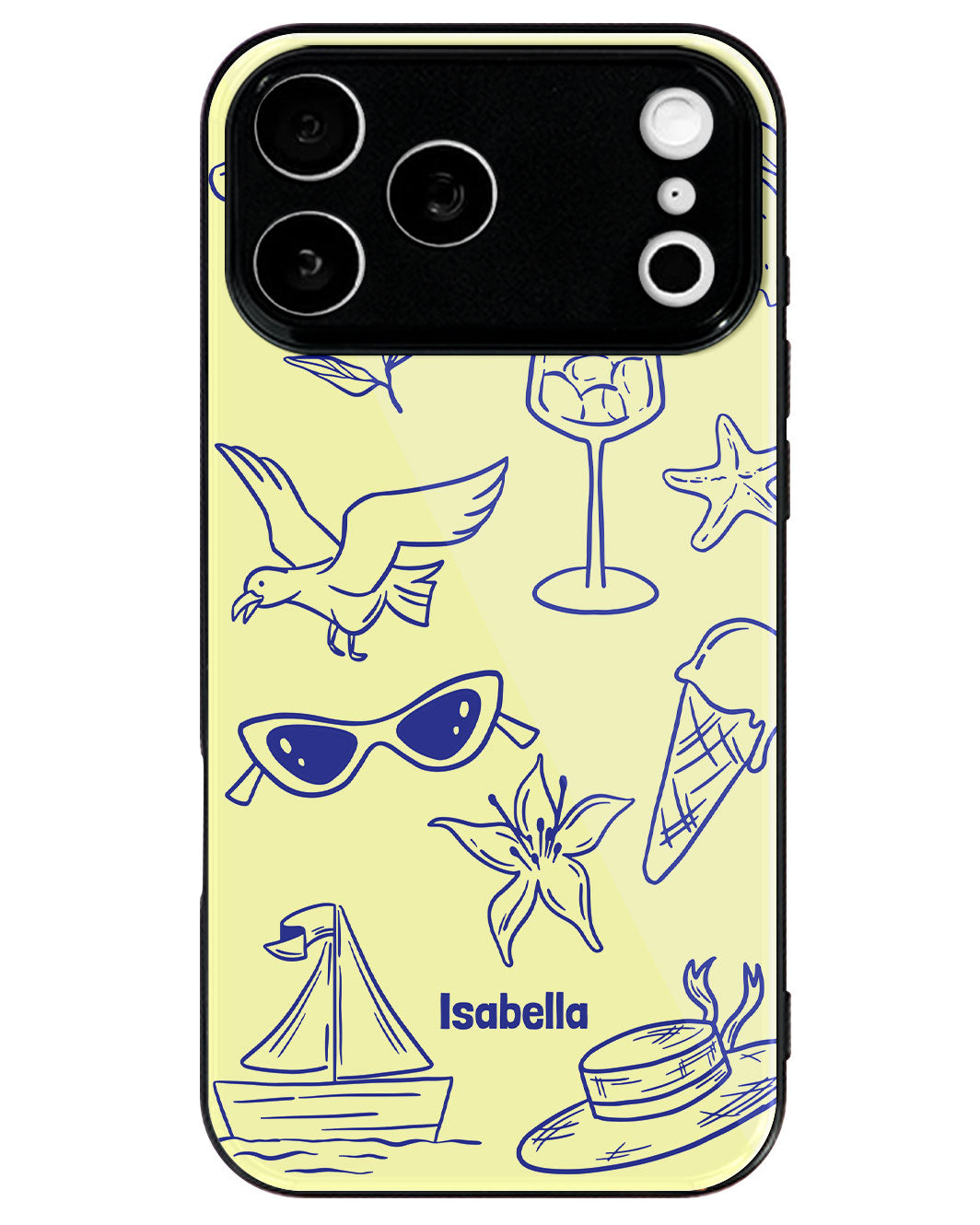 iPhone Premium Glaze Case - Coastal Mood