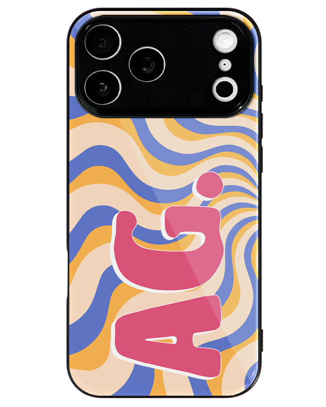 iPhone Premium Glaze Case - Golden Tide