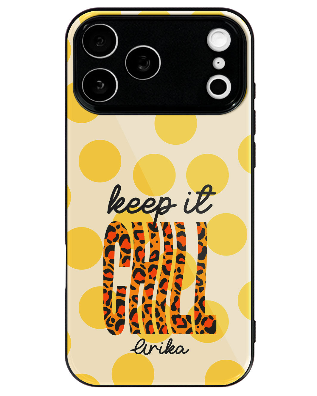 iPhone Premium Glaze Case - Keep It Chill