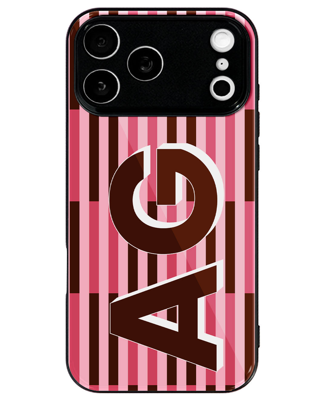 iPhone Premium Glaze Case - Strawberry Mocha