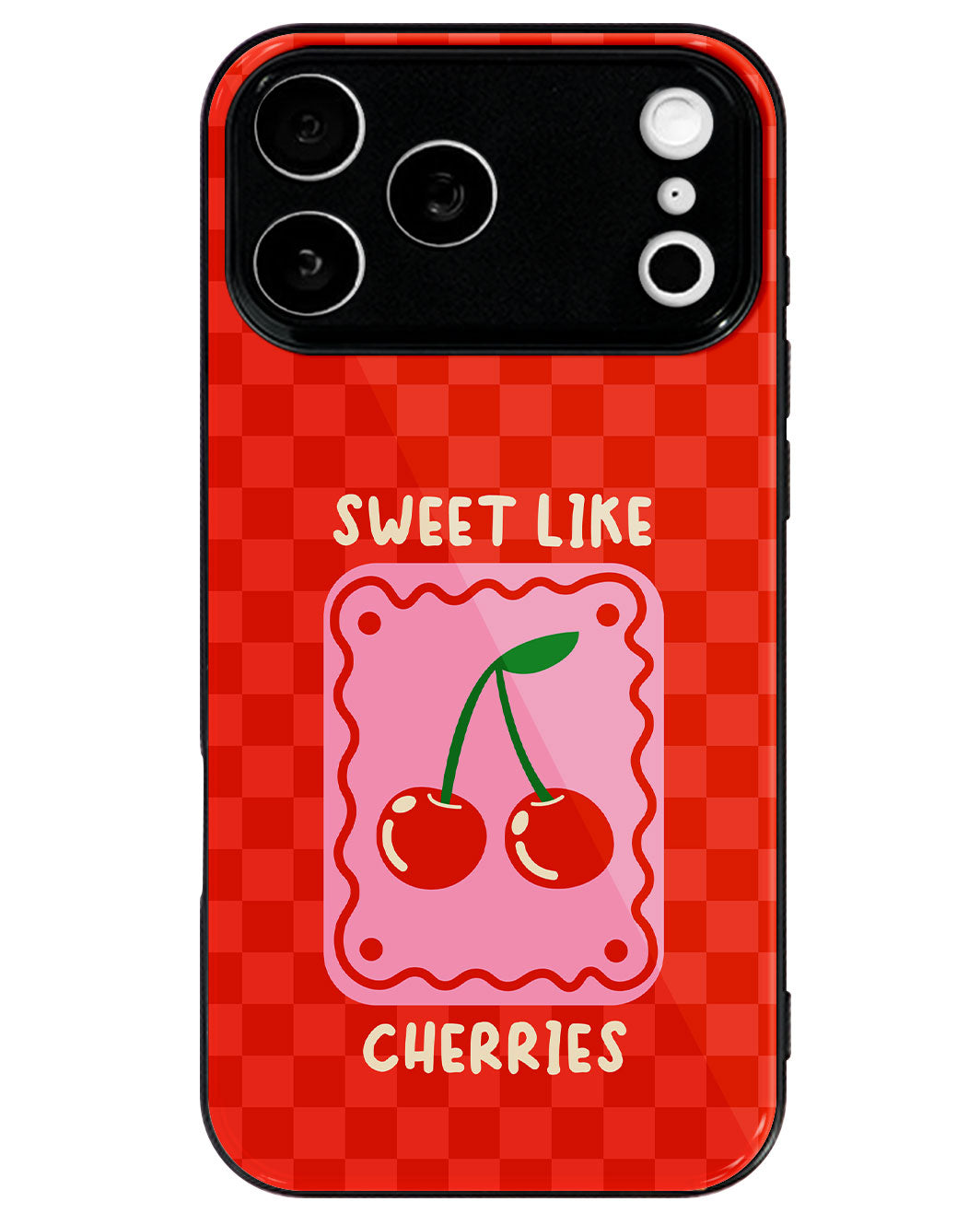 iPhone Premium Glaze Case - Sweet Like Cherries