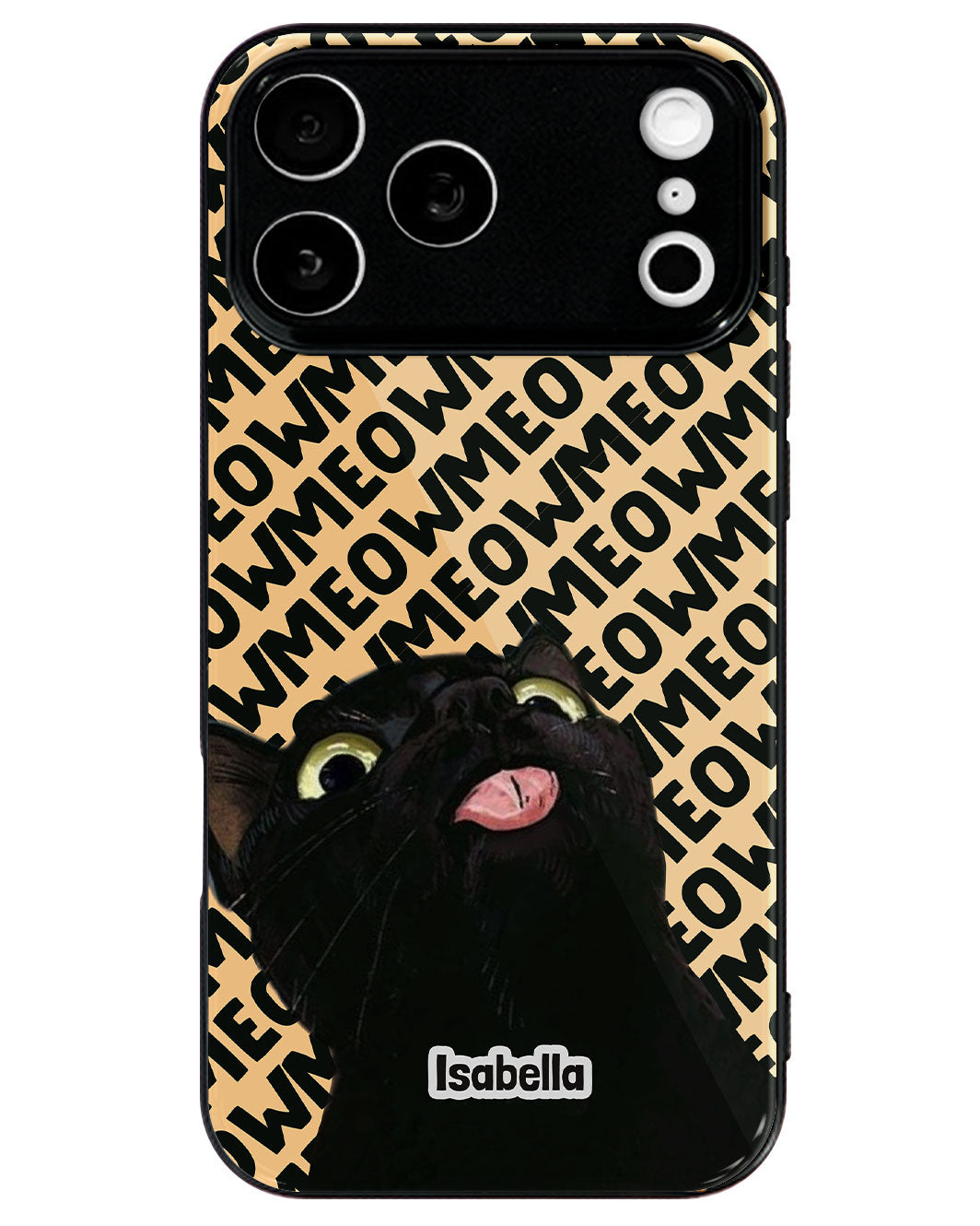 iPhone Premium Glaze Case - Meow