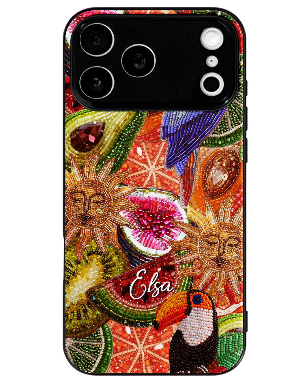 iPhone Premium Glaze Case - Tropical Symphony