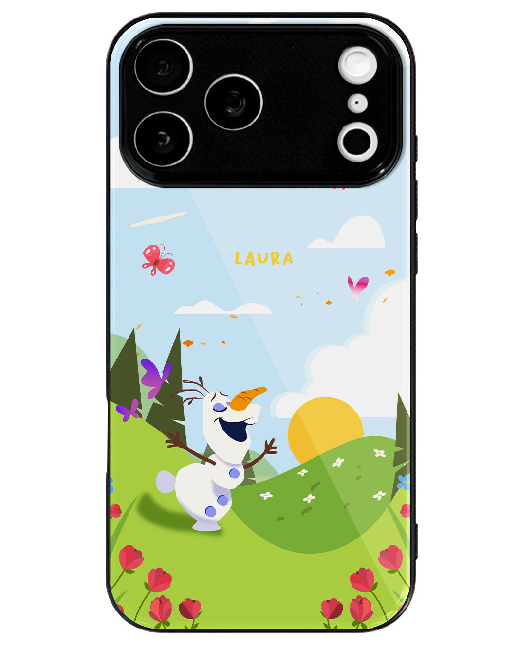 iPhone Premium Glaze Case - Olaf Love Spring