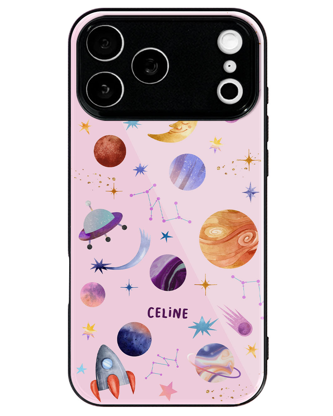 iPhone Premium Glaze Case - Planetarium
