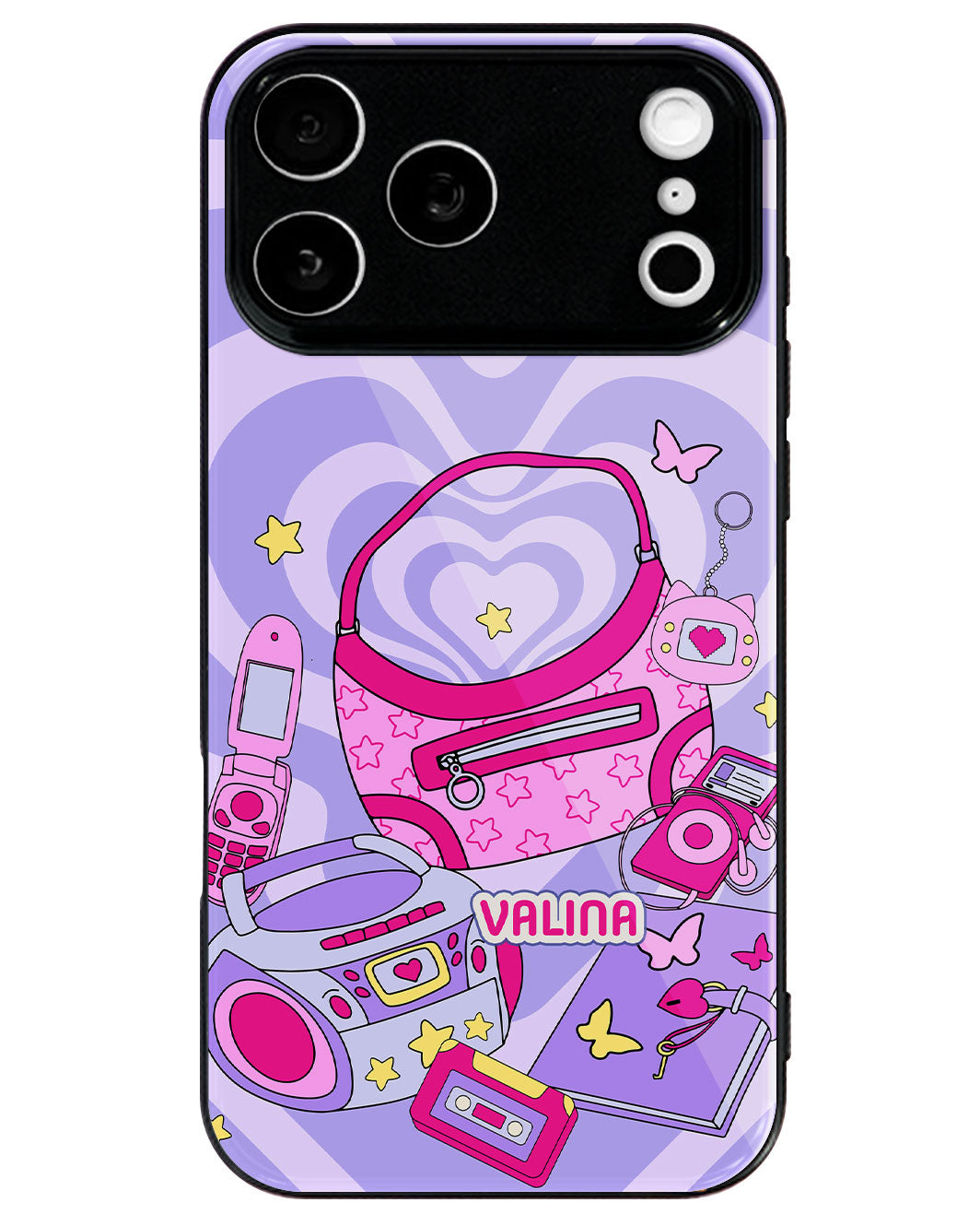 iPhone Premium Glaze Case - Retro Princess