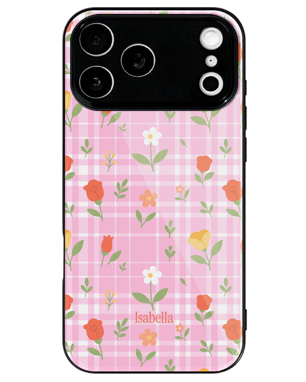 iPhone Premium Glaze Case - Rosy Garden