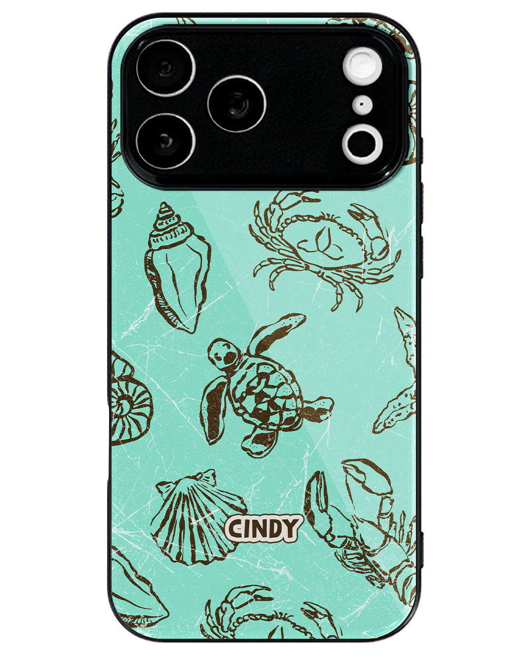 iPhone Premium Glaze Case - Sea Creatures