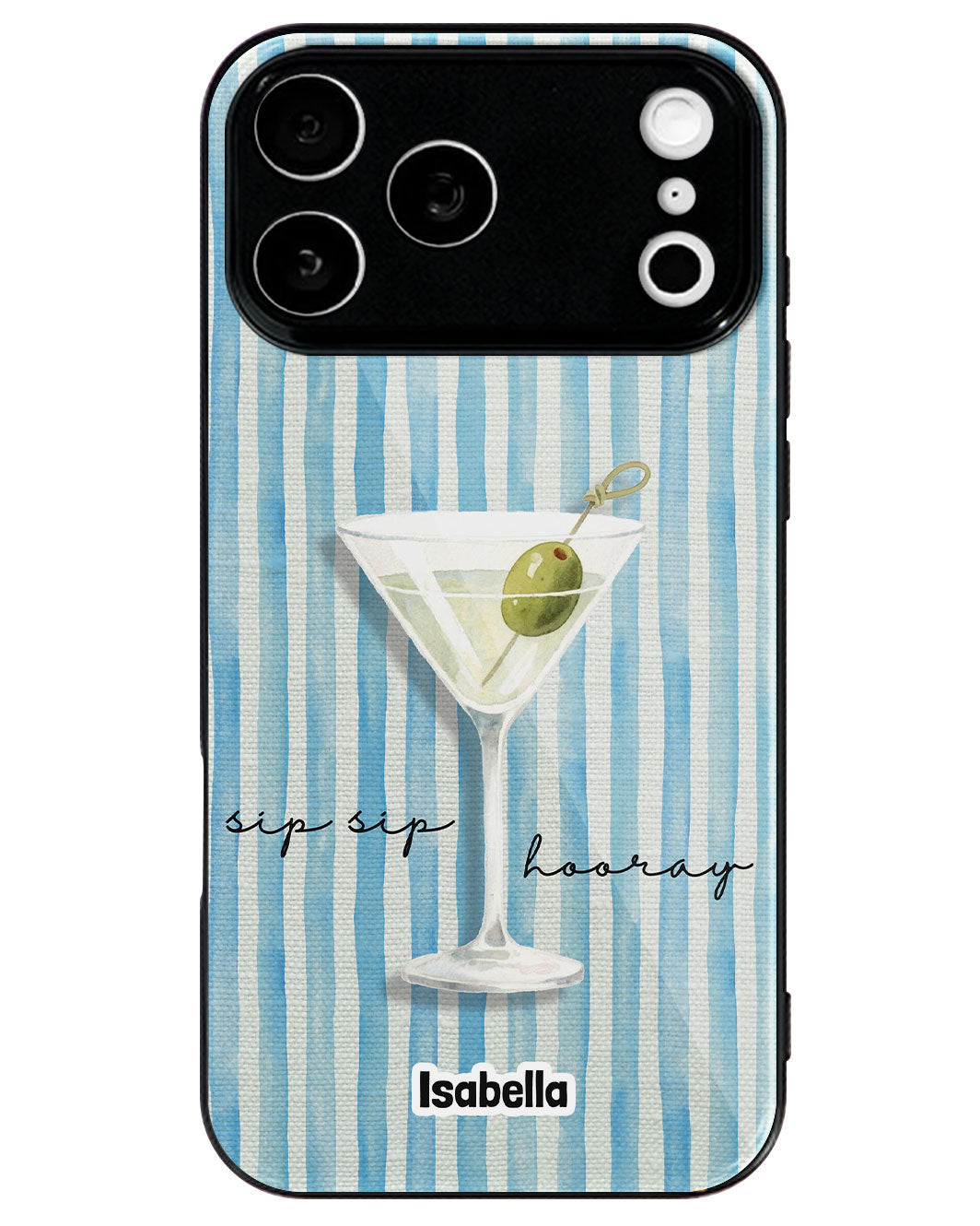 iPhone Premium Glaze Case - Sip Sip Hooray