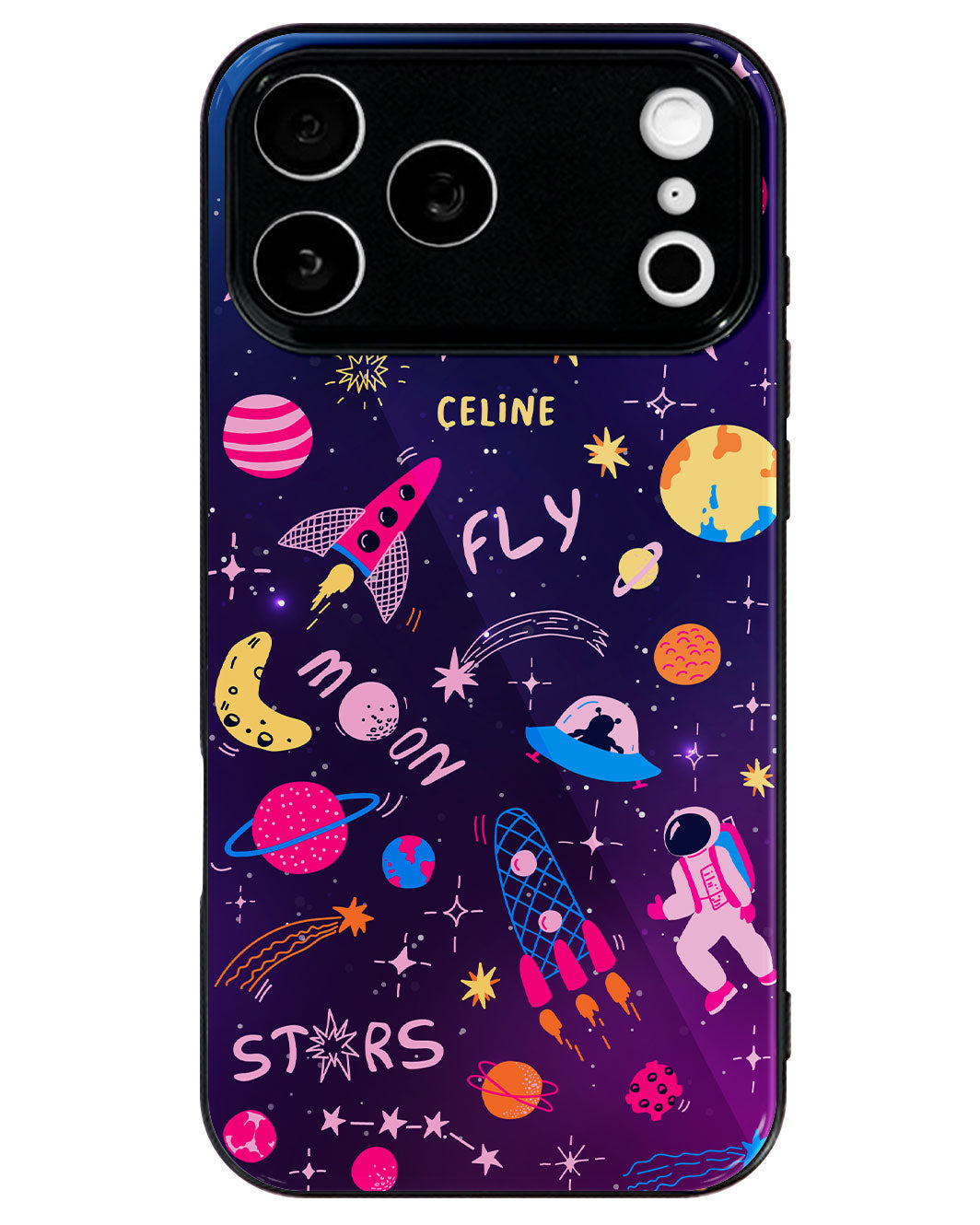 iPhone Premium Glaze Case - Happy Space