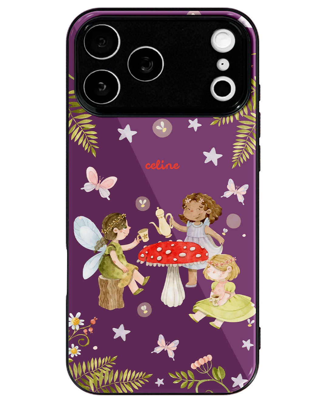 iPhone Premium Glaze Case - Tea Party