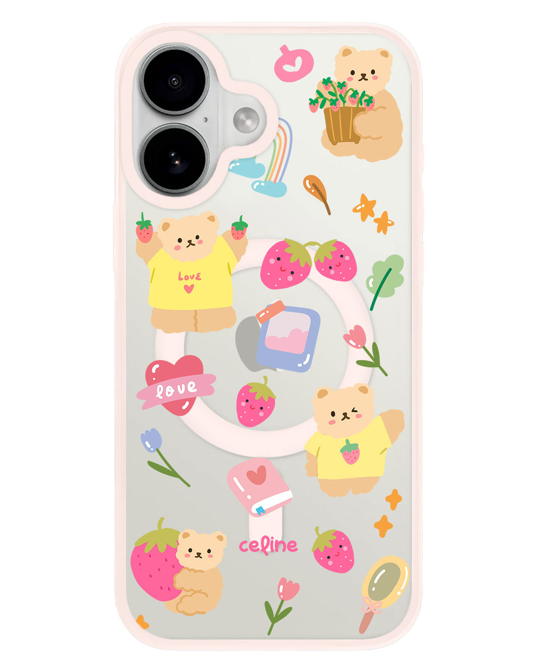 iPhone Premium Impact Case - Love Berry