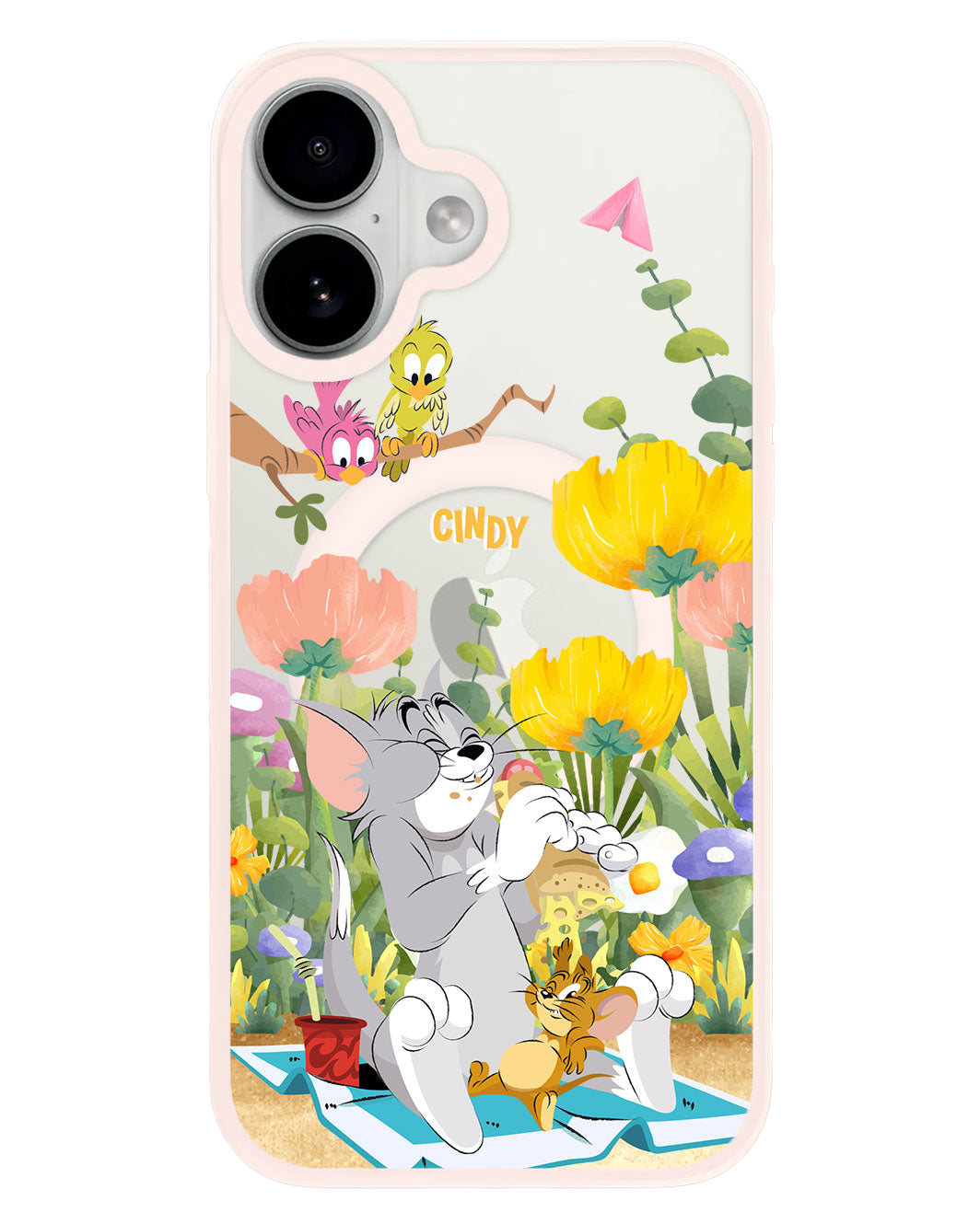 iPhone Premium Impact Case - Tom and Jerry Picnic
