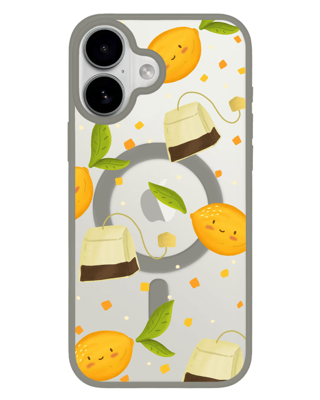 iPhone Premium Impact Case - Lemon Tea