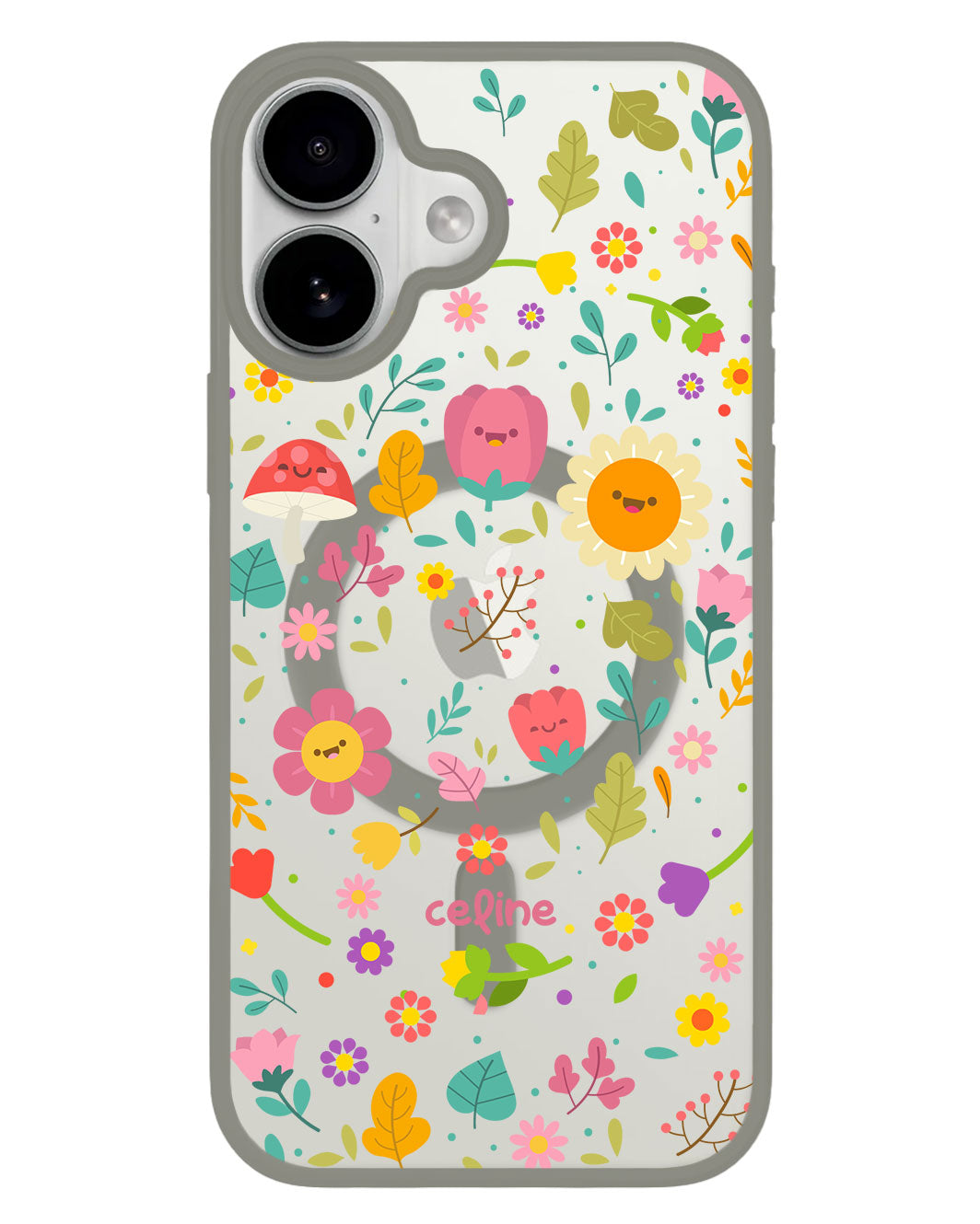 iPhone Premium Impact Case - Fun Floral