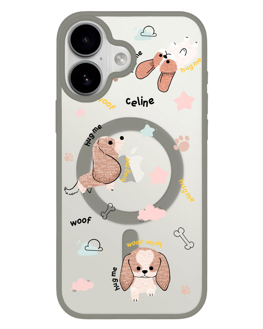 iPhone Premium Impact Case - Woof Woof