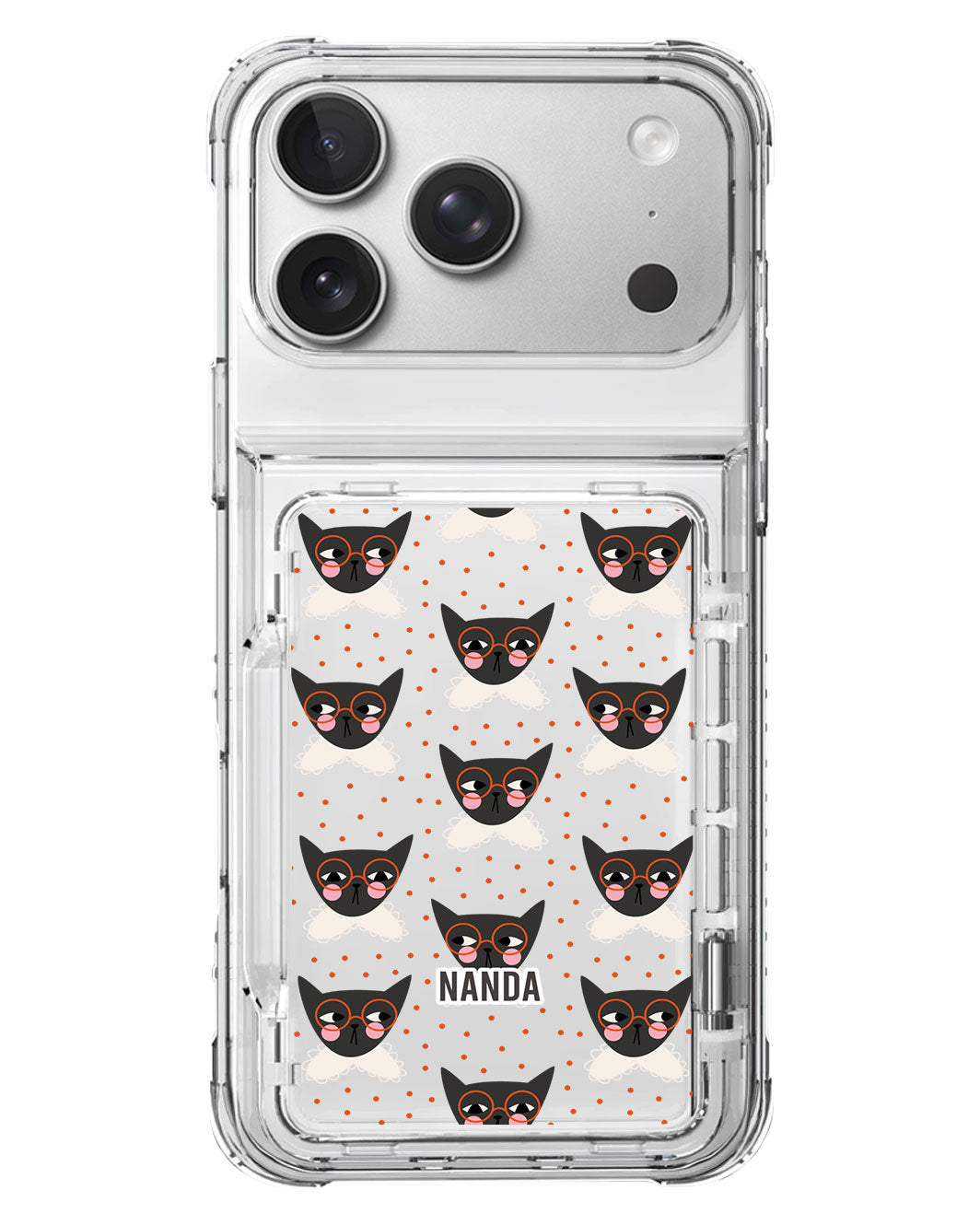 iPhone Crystal Wallet Standing Case - Little Friends