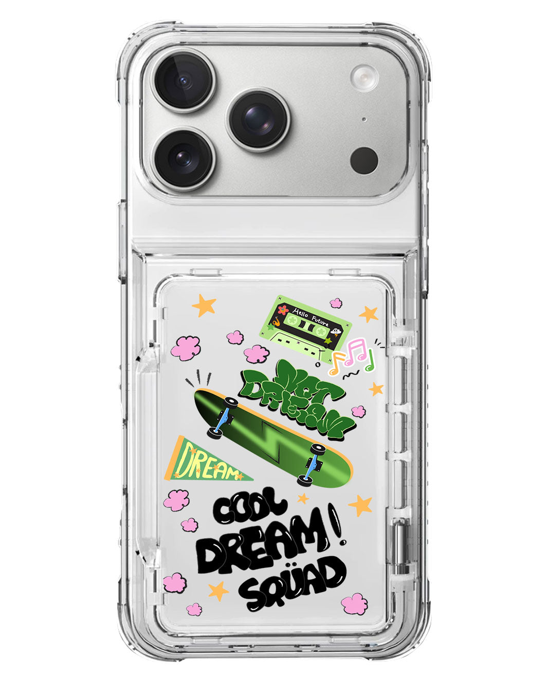iPhone Crystal Wallet Standing Case - NCT Dream 3