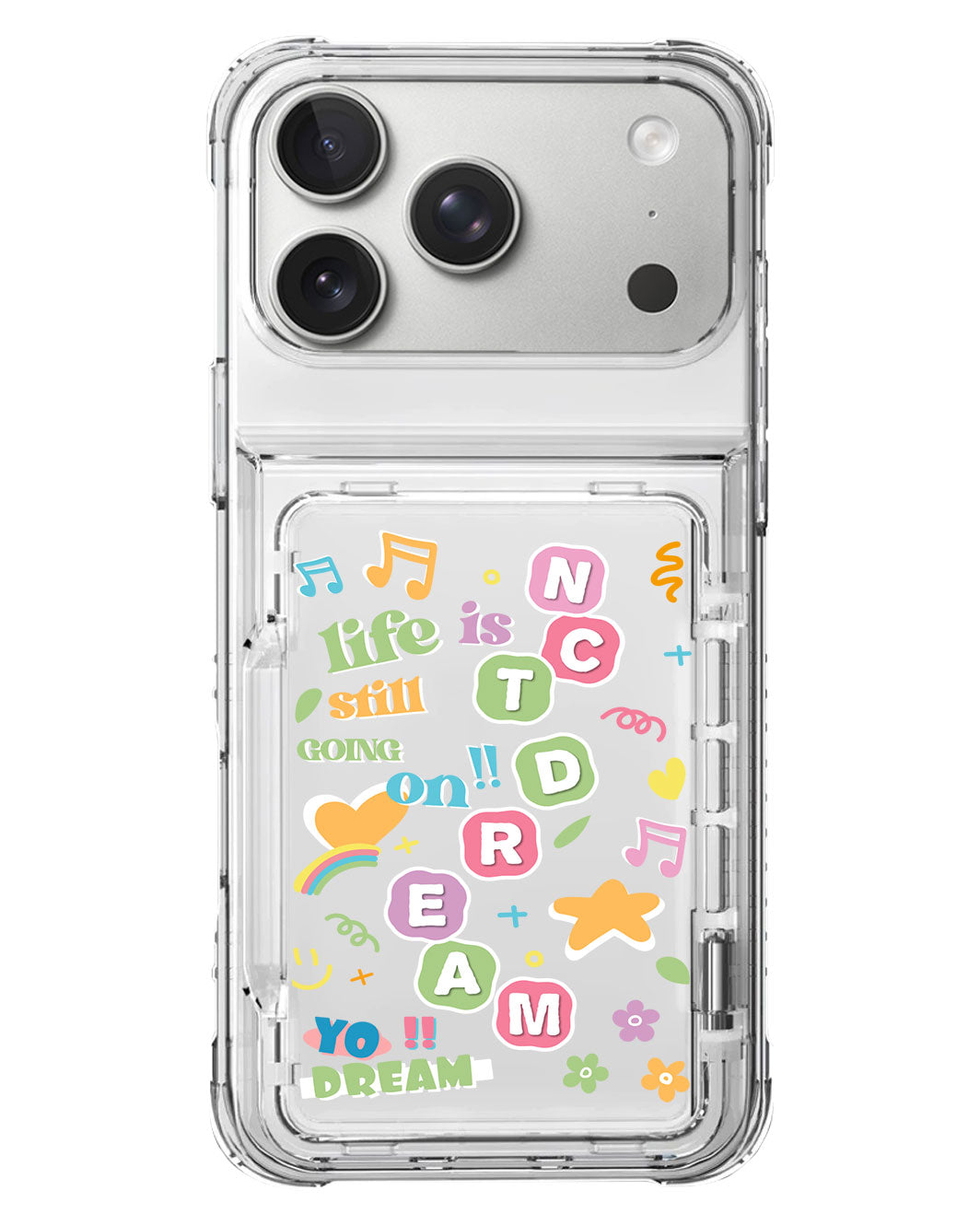 iPhone Crystal Wallet Standing Case - NCT Dream 2