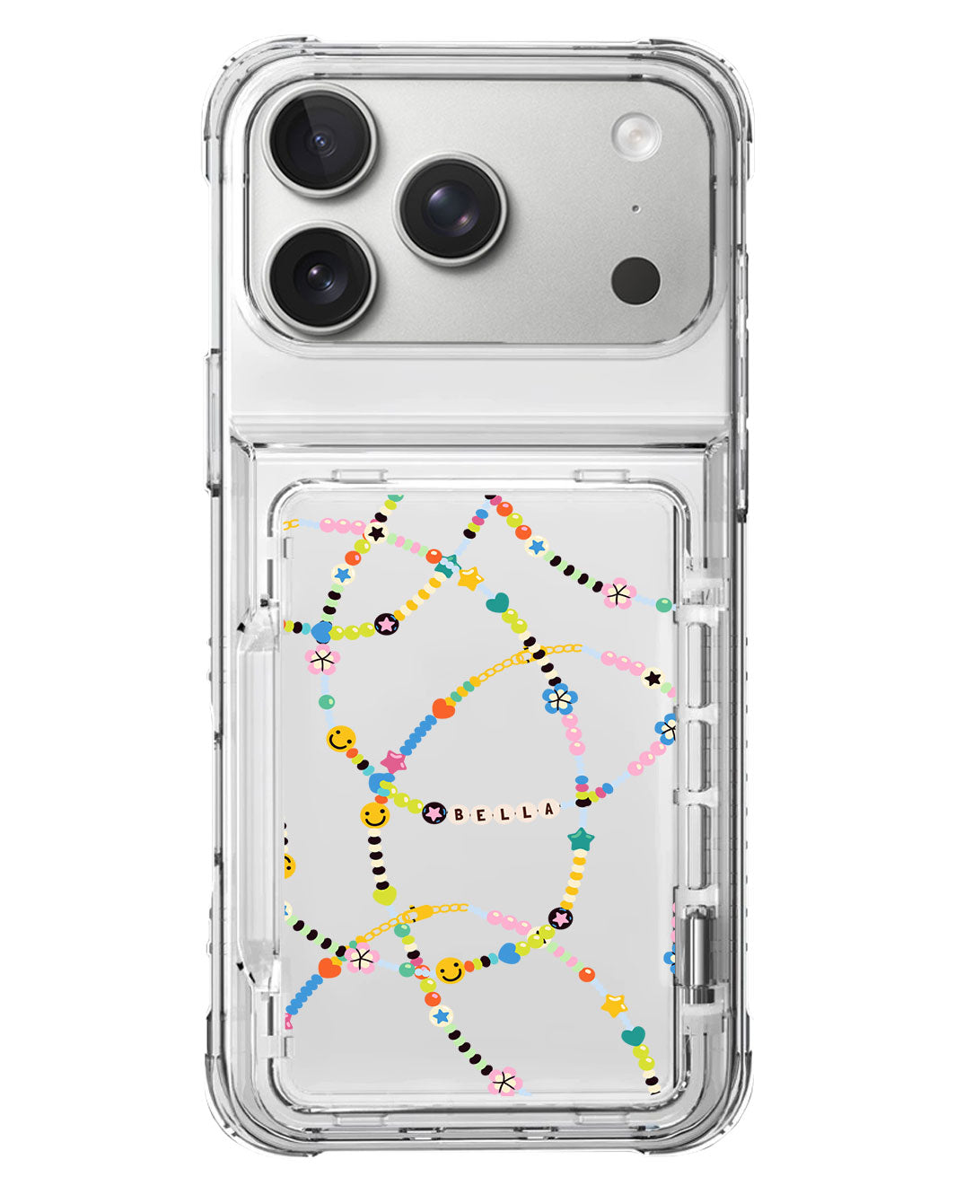 iPhone Crystal Wallet Standing Case - Sweet Connections