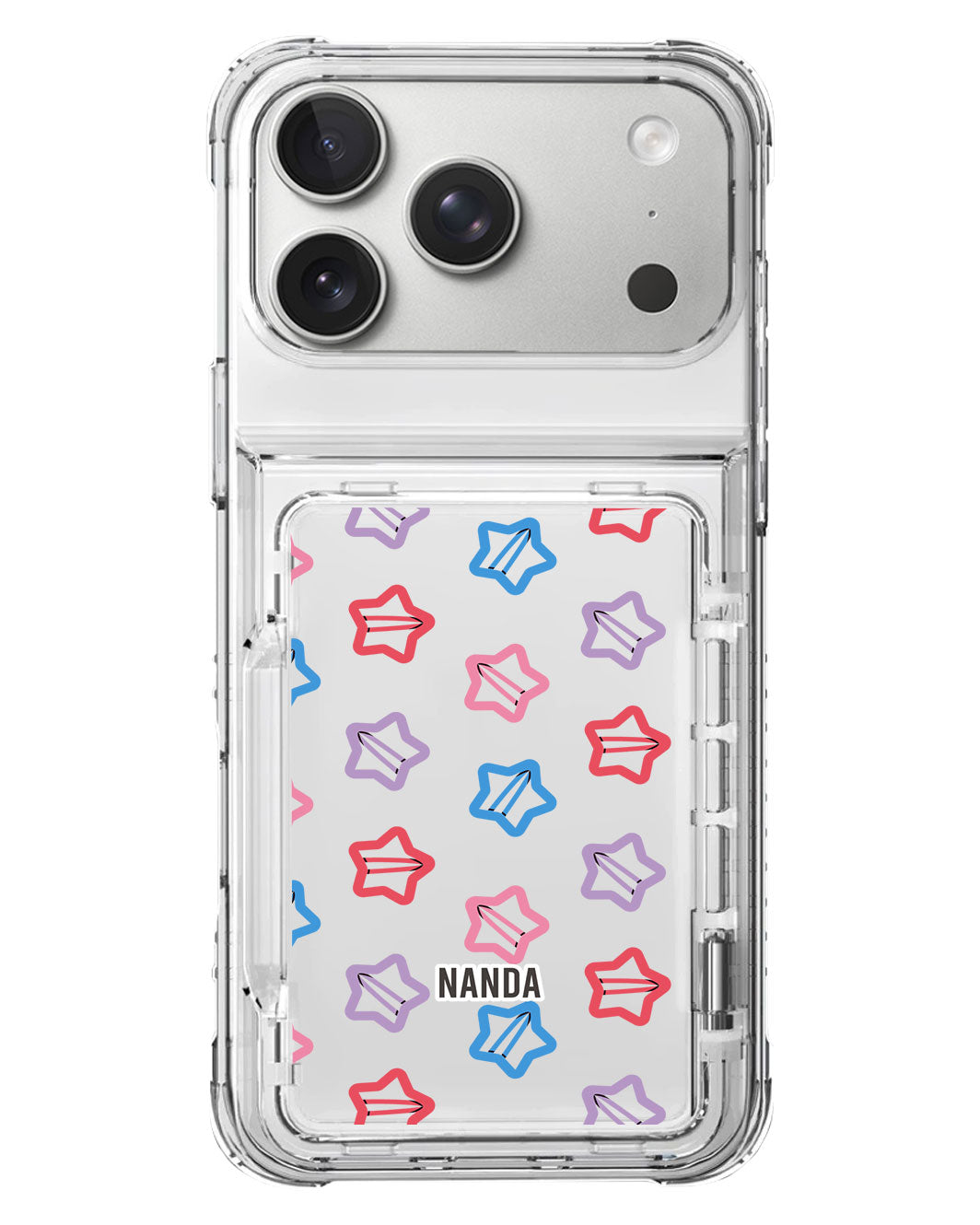 iPhone Crystal Wallet Standing Case - Twinkle Clips