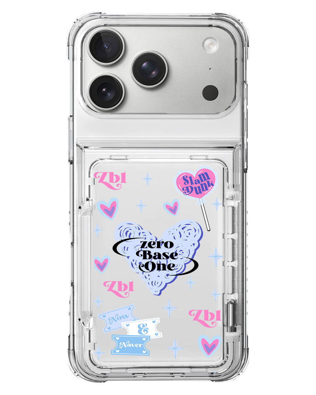 iPhone Crystal Wallet Standing Case - Zerobaseone 2