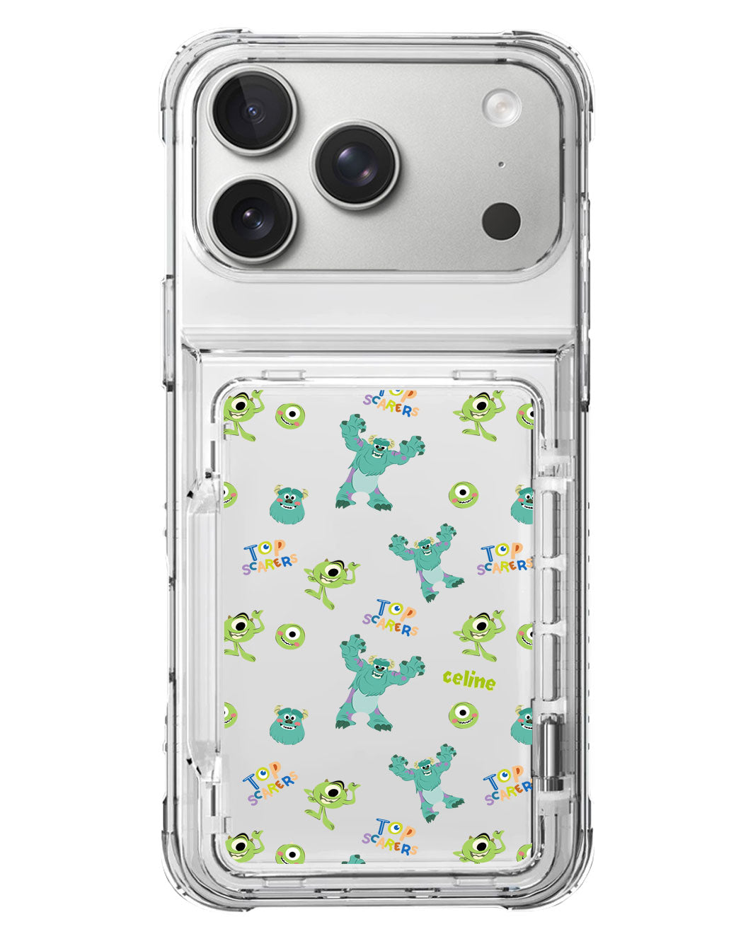 iPhone Crystal Wallet Standing Case - Monser Top Scarers