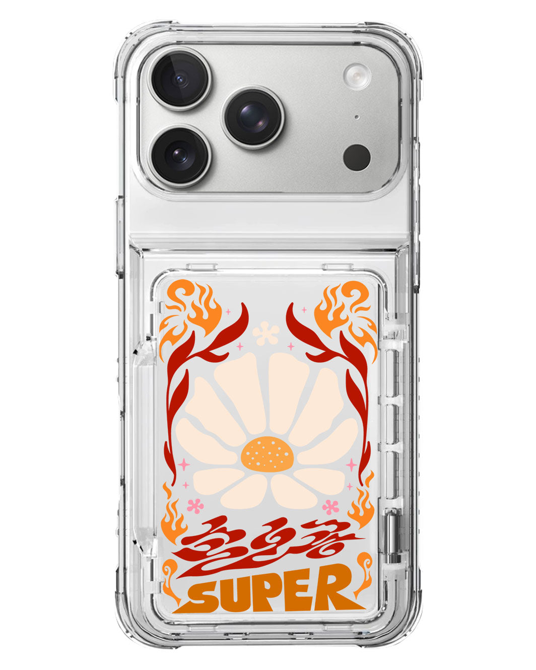 iPhone Crystal Wallet Standing Case - Seventeen 4