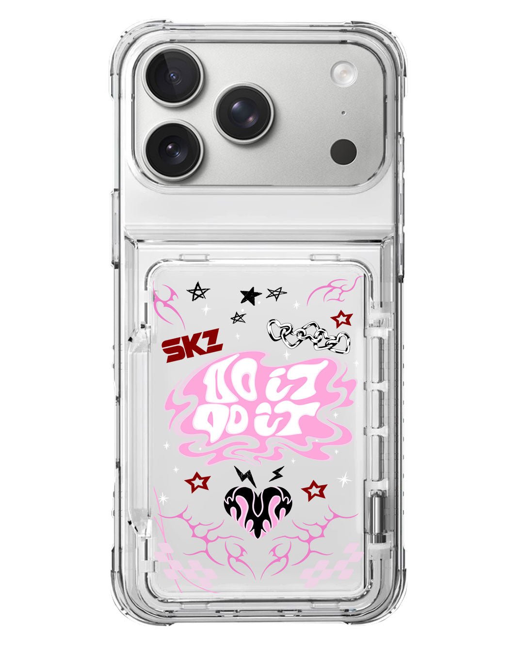 iPhone Crystal Wallet Standing Case - Straykids 4