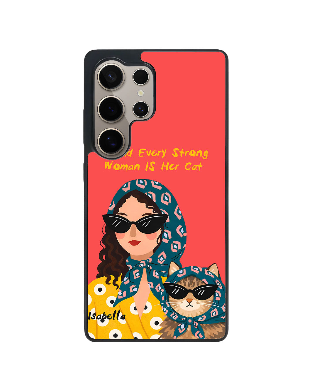 Android Premium Glam Case - Cool Cat Energy