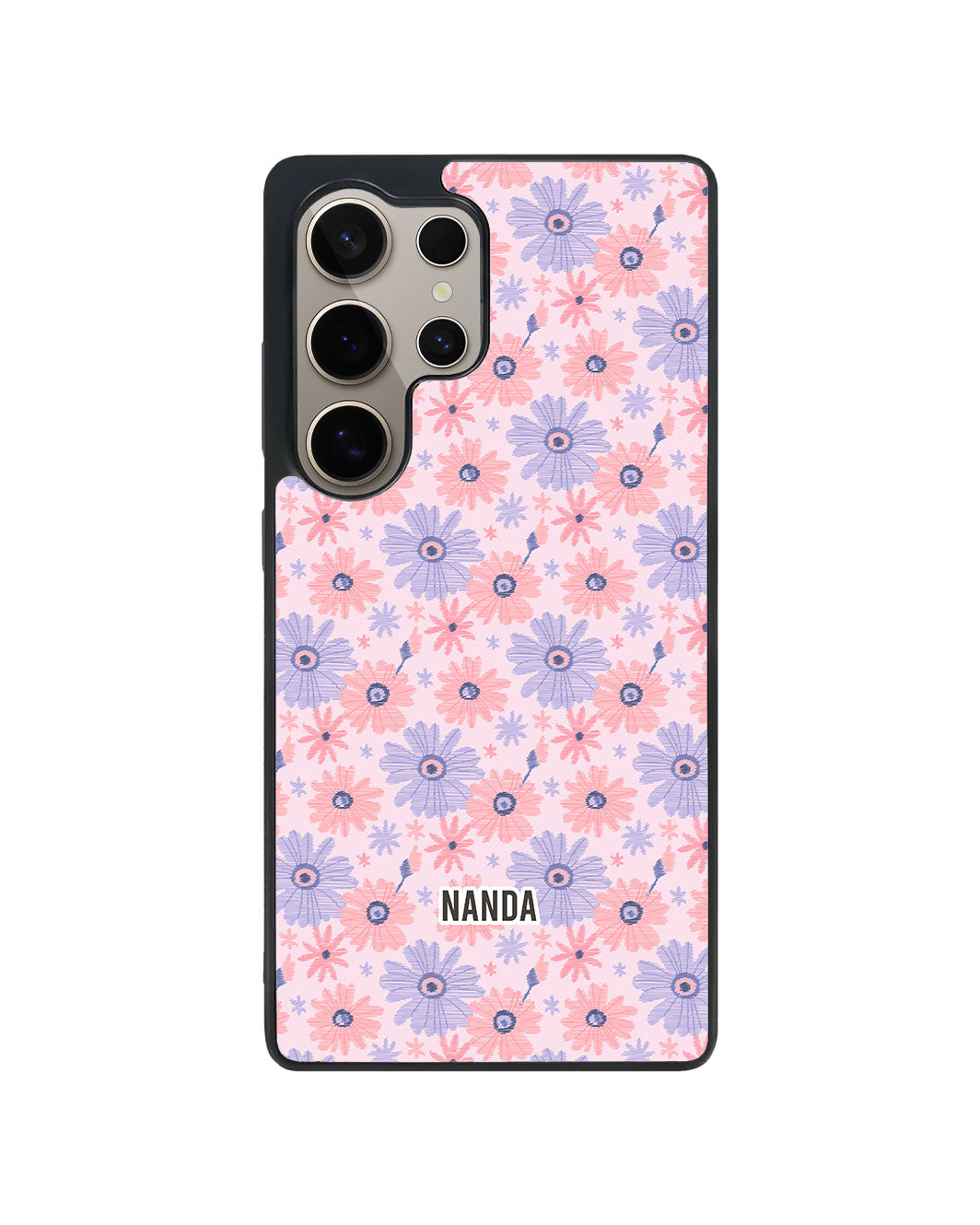 Android Premium Glam Case - Lilac Meadow