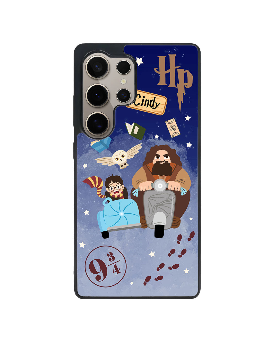 Android Premium Glam Case - Harry & Hagrid