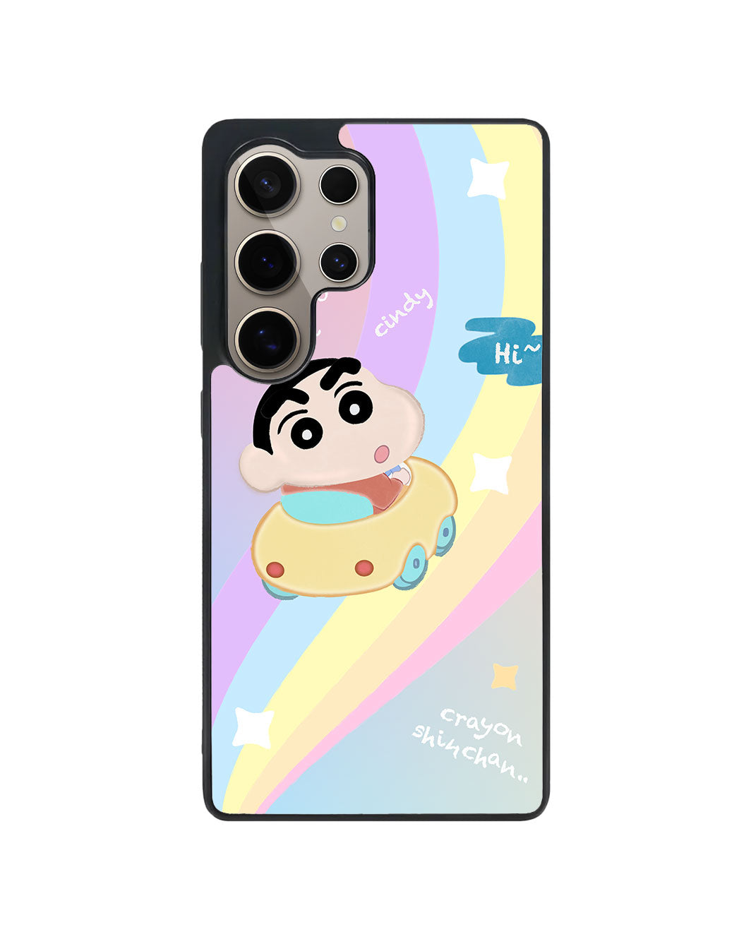 Android Premium Glam Case - Biu biu Shinchan