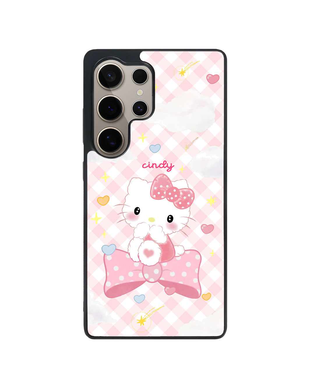 Android Premium Glam Case - Cute Kitty