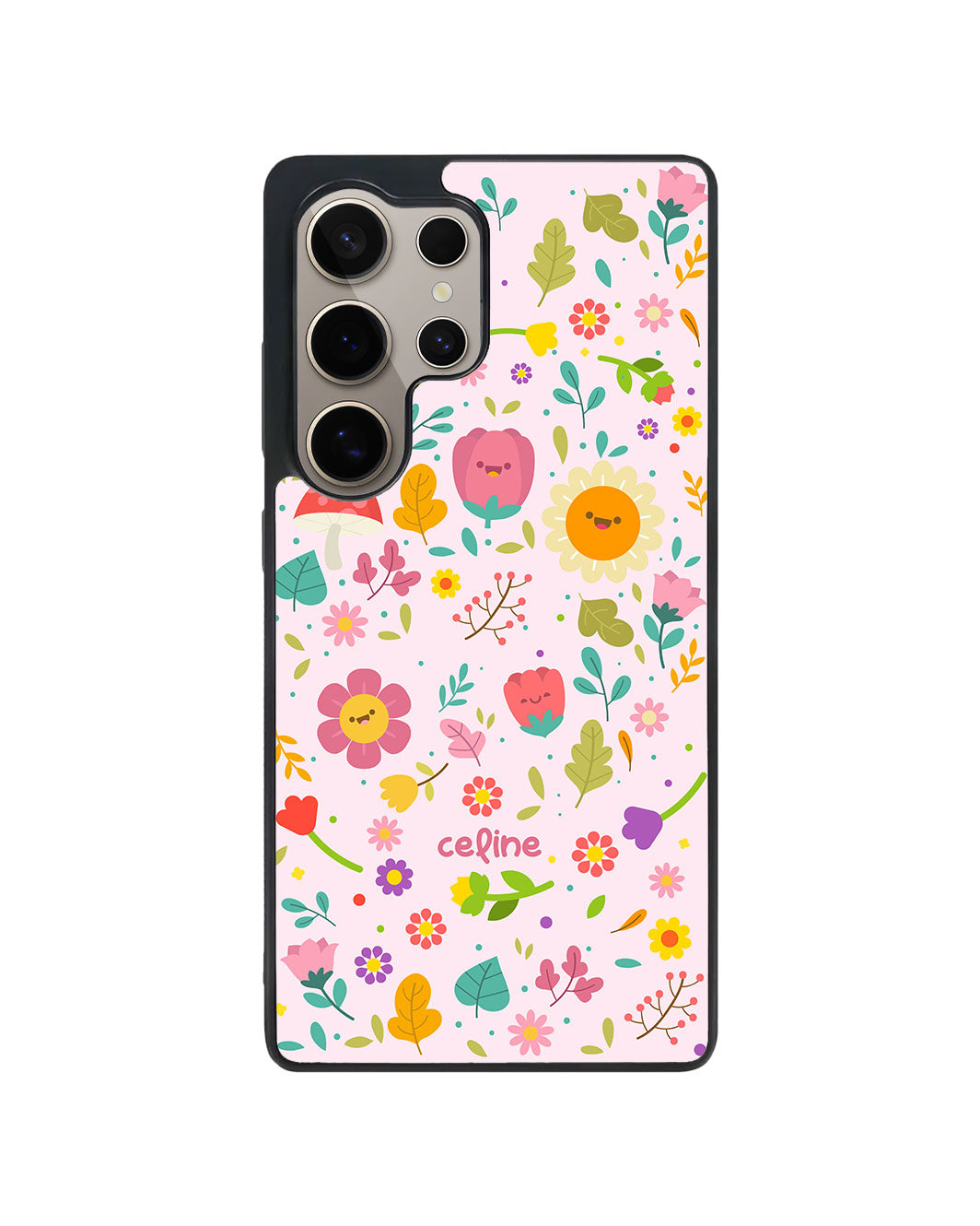 Android Premium Glam Case - Fun Floral