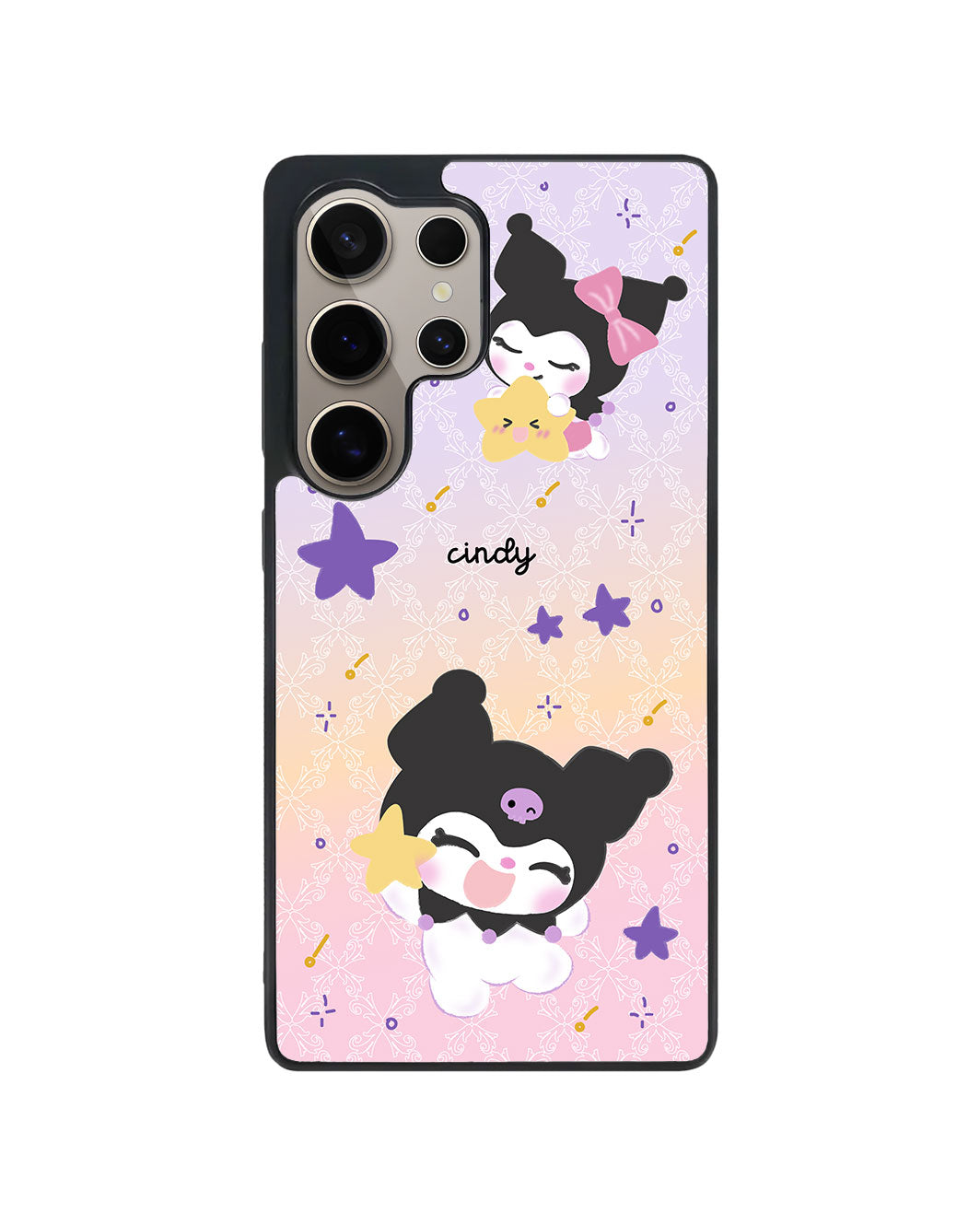 Android Premium Glam Case - Kuromi Star